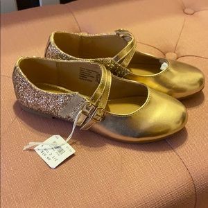 Gold American Eagle Shoes